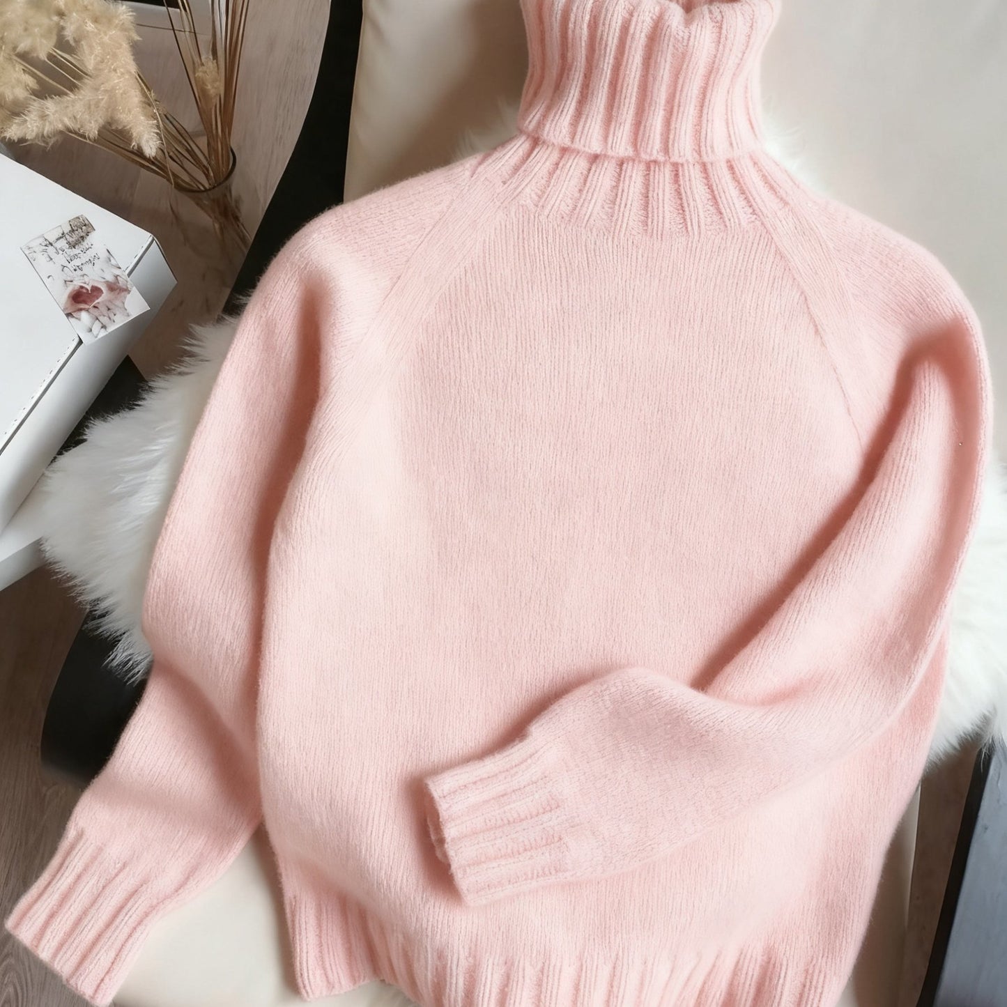 Elena – Kuscheliger Damen Rollkragenpullover