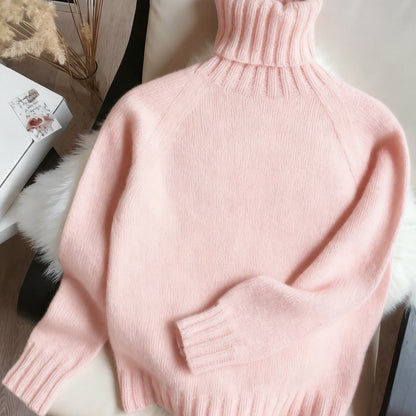 Elena – Kuscheliger Damen Rollkragenpullover