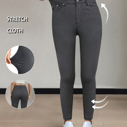 Vienna Stretch – Damen High Waist Skinny Jeans in 10 Farben