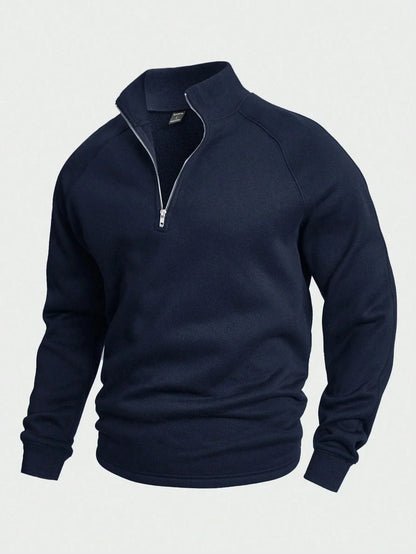 David - Half-Zip Freizeitpullover