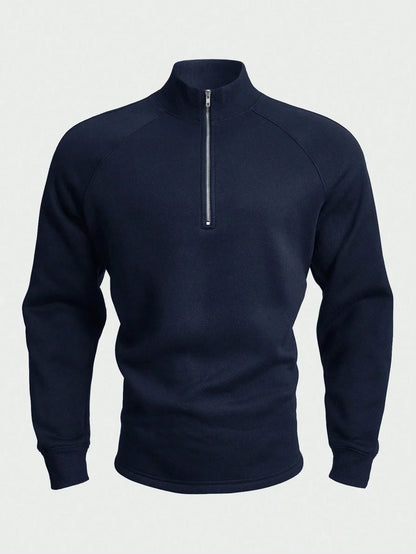 David - Half-Zip Freizeitpullover