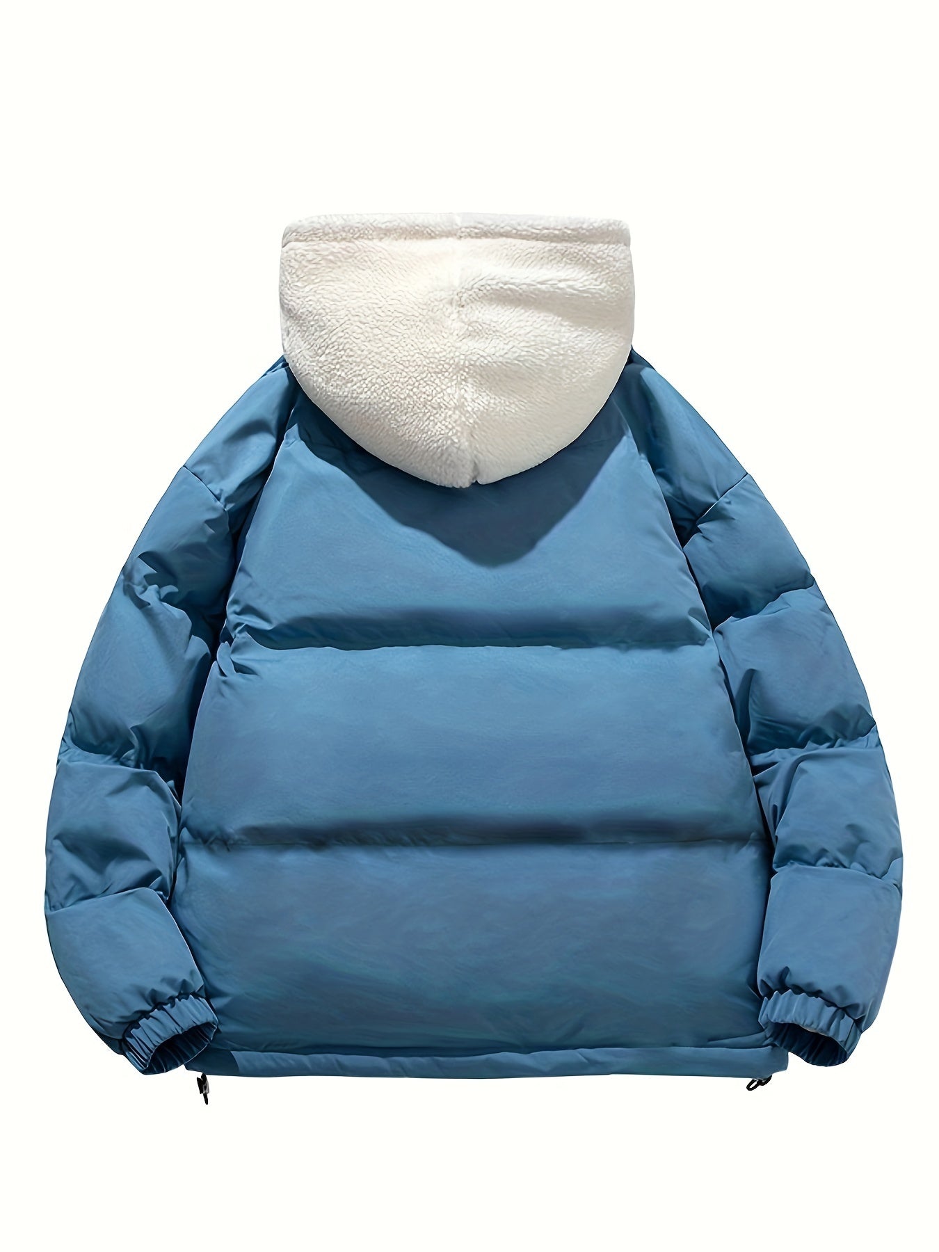 Pearson OBM 2024 Unisex Freizeit-Isolierjacke mit Kapuze - 100 % Polyester, einfarbig, nicht dehnbarer Stoff mit Polyesterfutter, normale Passform Winter-Oberbekleidung mit Reißverschlussdetails und gewebter Polyester-Faserfüllung