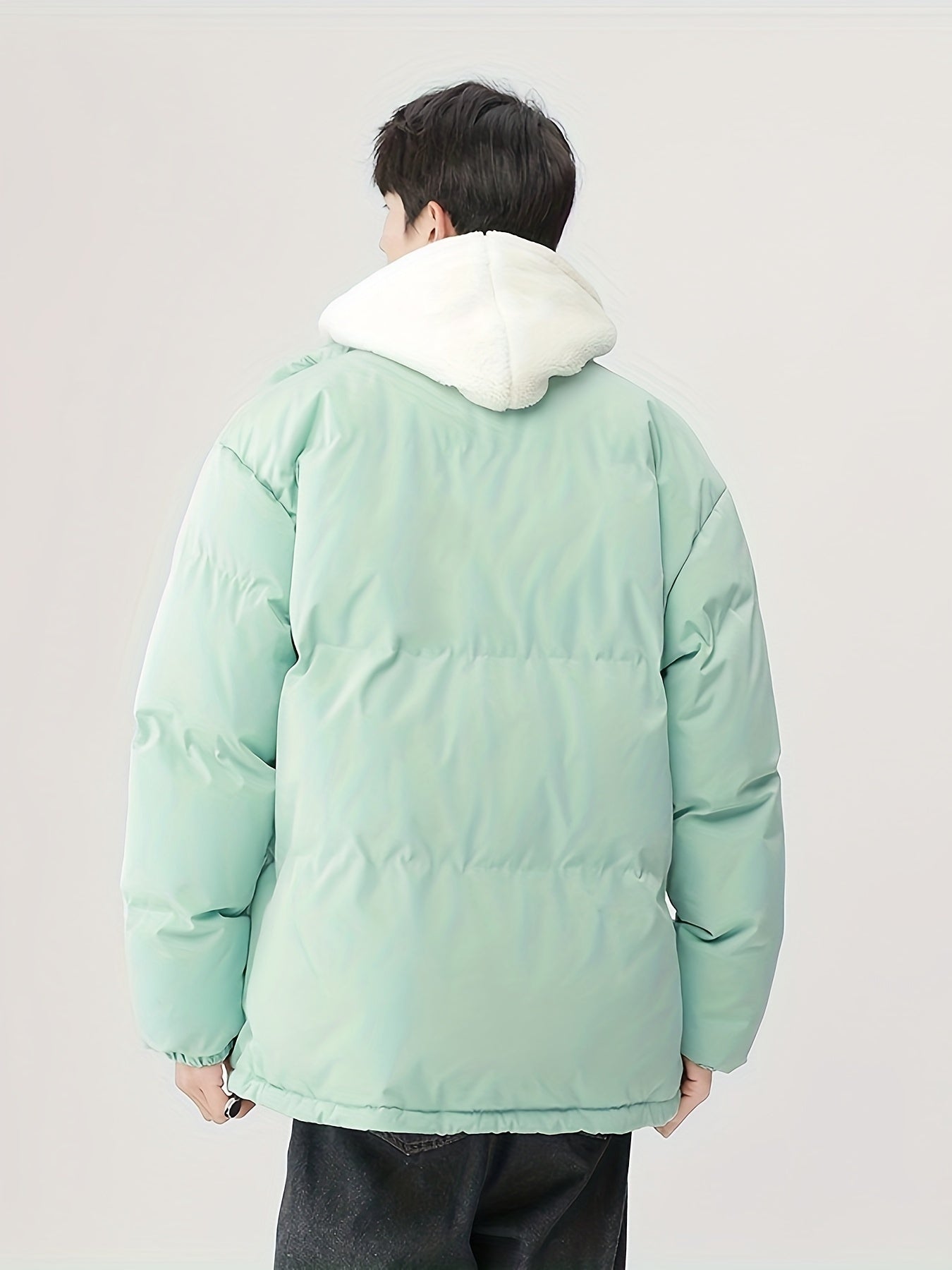 Pearson OBM 2024 Unisex Freizeit-Isolierjacke mit Kapuze - 100 % Polyester, einfarbig, nicht dehnbarer Stoff mit Polyesterfutter, normale Passform Winter-Oberbekleidung mit Reißverschlussdetails und gewebter Polyester-Faserfüllung