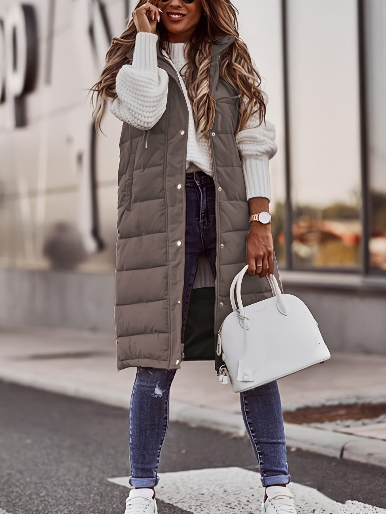 Amelia – Modische Weste in Zeitlosem Design für den Winter