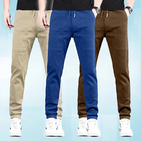 🏆MultiHosen – Hochdehnbare, Mehrfach-Taschen, Langlebige Cargo-Hosen