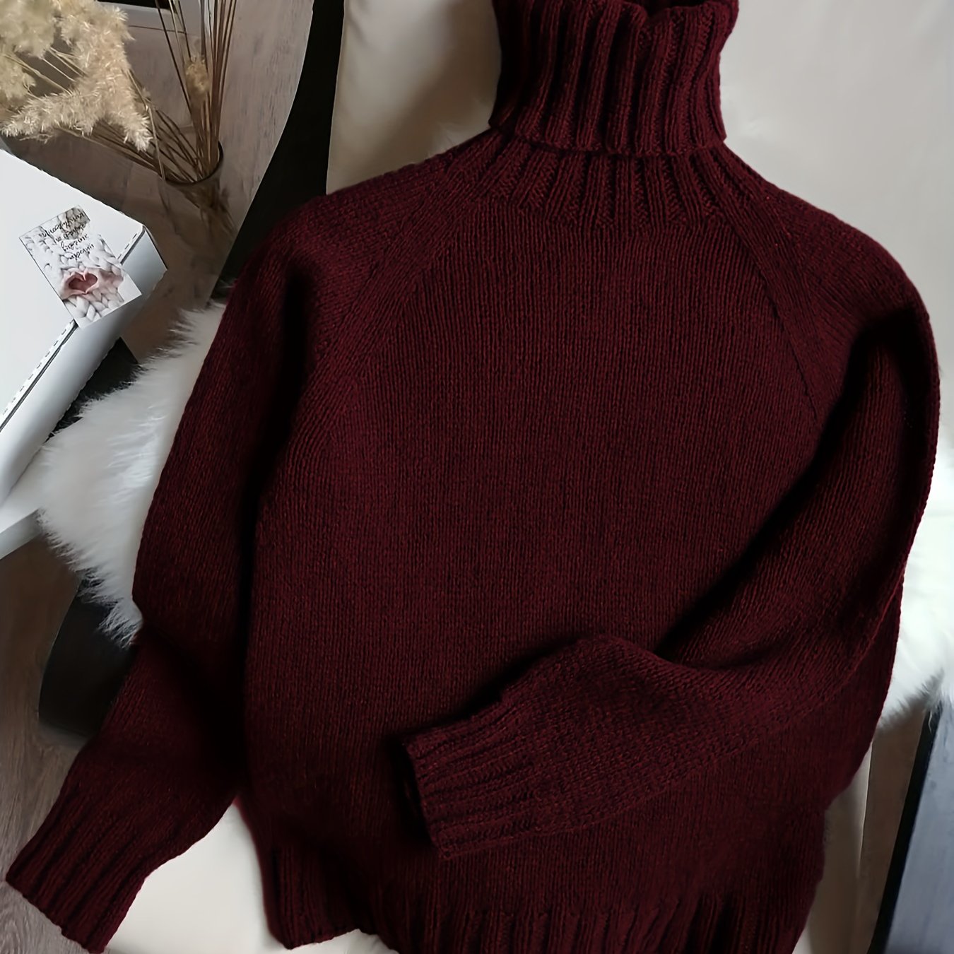 Elena – Kuscheliger Damen Rollkragenpullover