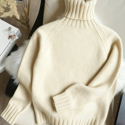 Elena – Kuscheliger Damen Rollkragenpullover