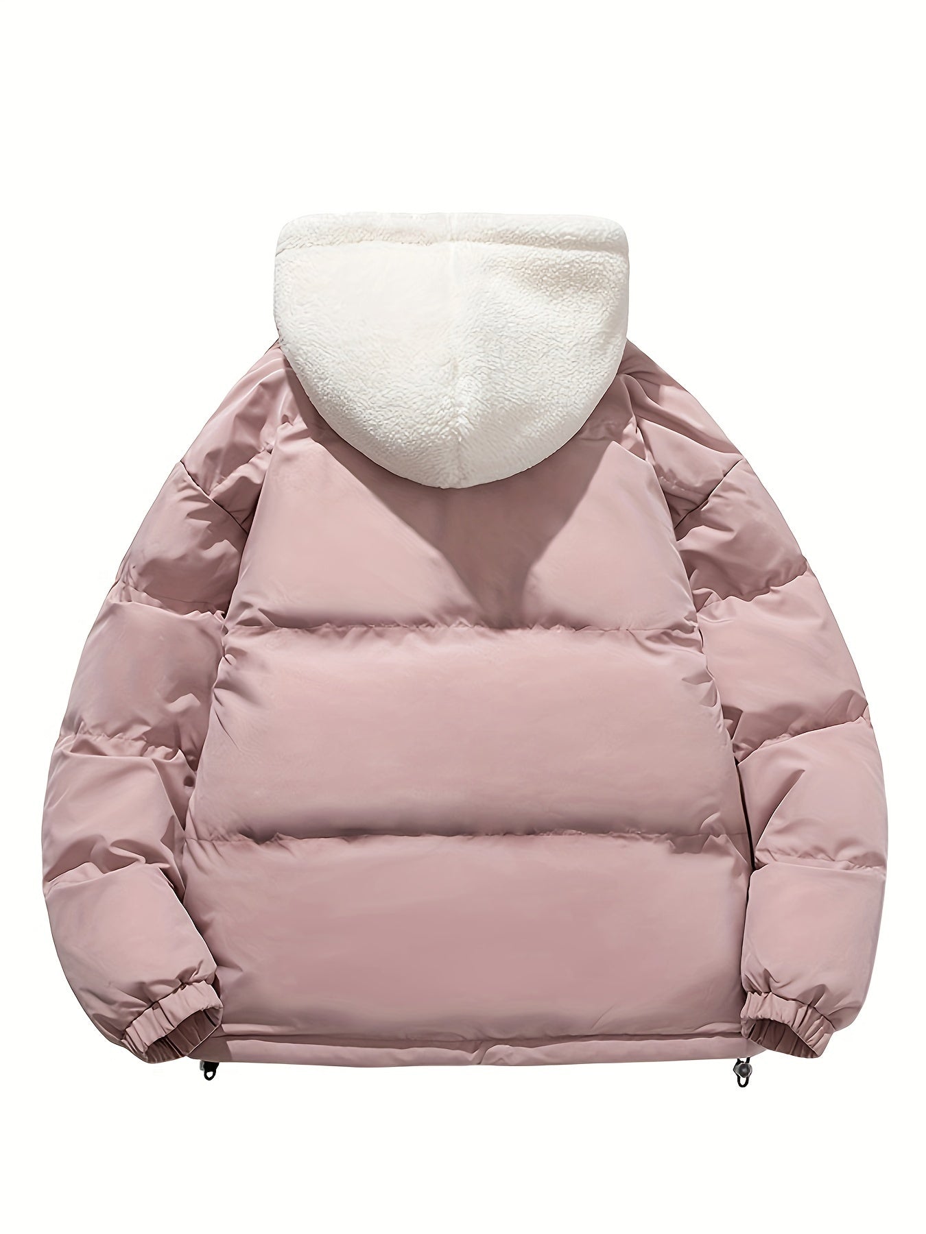 Pearson OBM 2024 Unisex Freizeit-Isolierjacke mit Kapuze - 100 % Polyester, einfarbig, nicht dehnbarer Stoff mit Polyesterfutter, normale Passform Winter-Oberbekleidung mit Reißverschlussdetails und gewebter Polyester-Faserfüllung