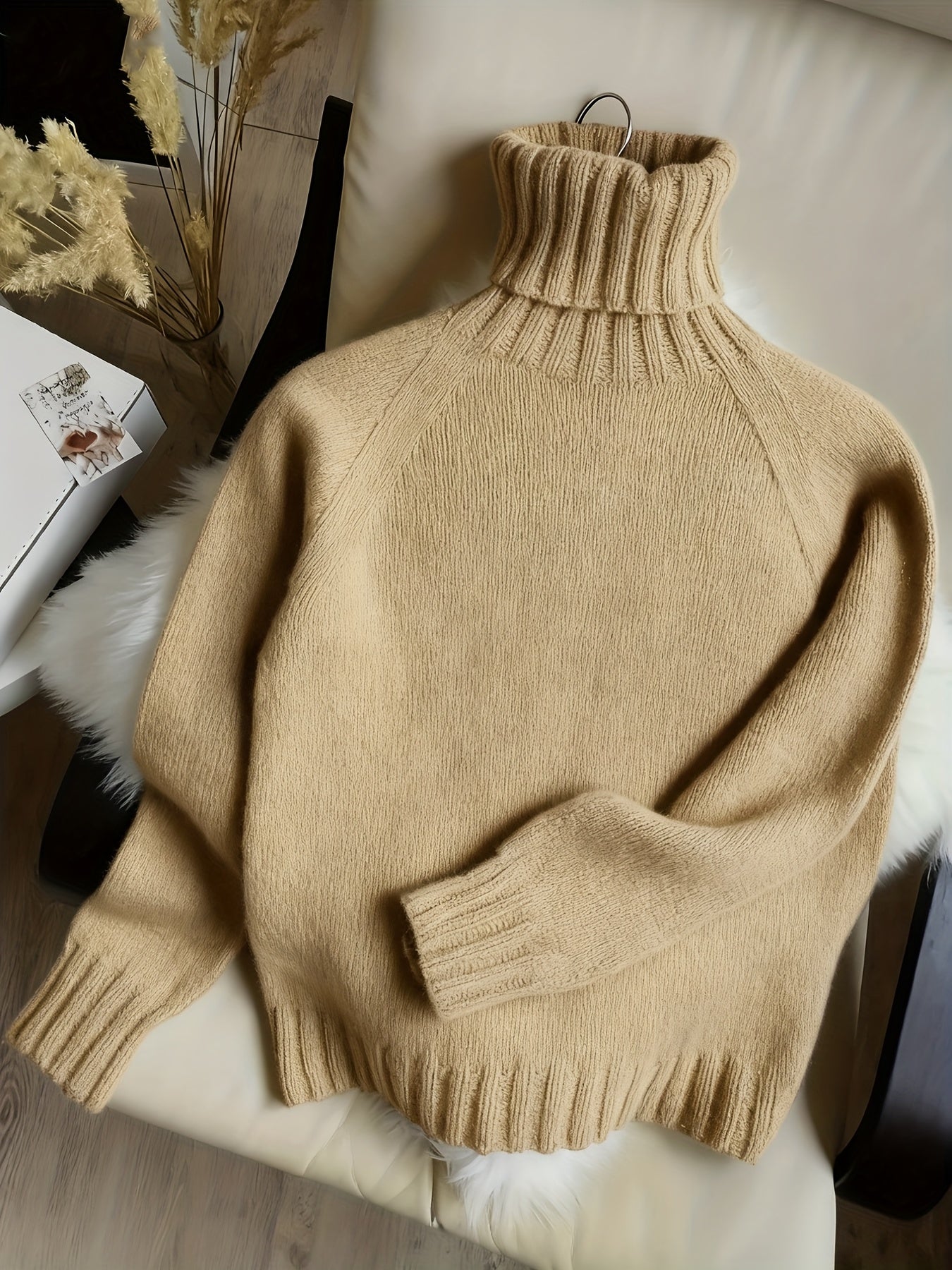 Elena – Kuscheliger Damen Rollkragenpullover