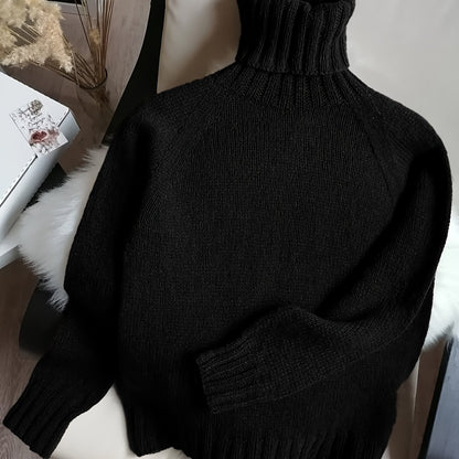 Elena – Kuscheliger Damen Rollkragenpullover