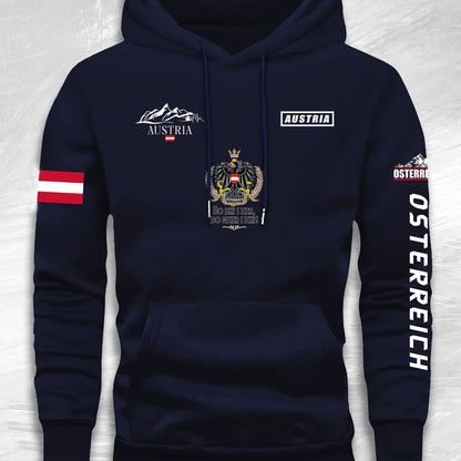 David – Komfortabler Hoodie im Österreich-Design