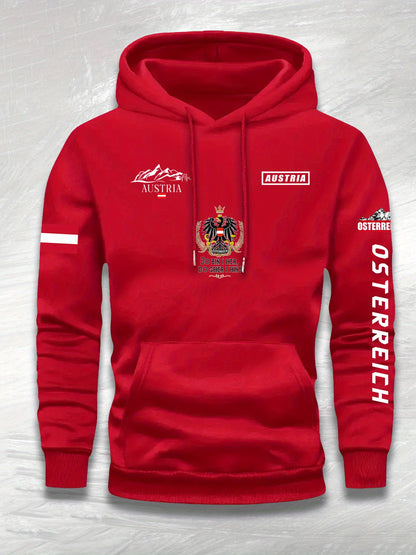 David – Komfortabler Hoodie im Österreich-Design