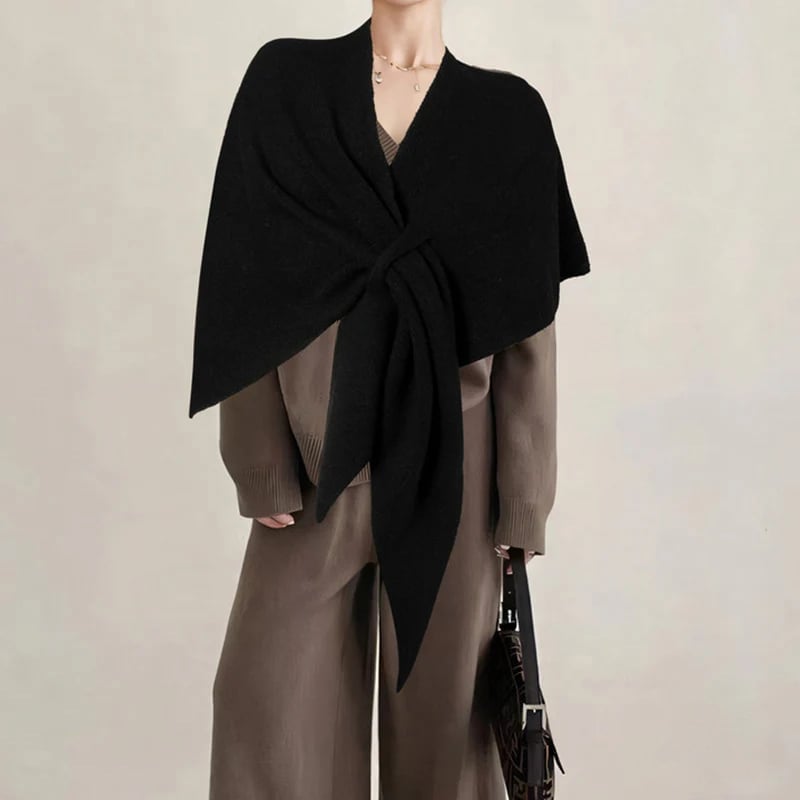 Katharina – Eleganter Schal in Zarten Herbstfarben