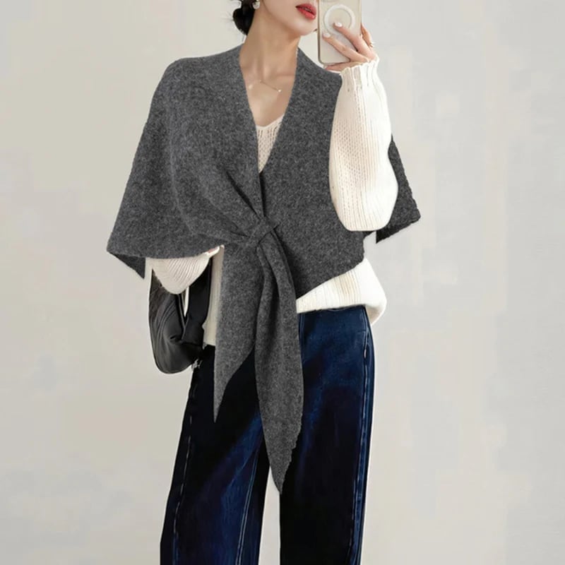 Katharina – Eleganter Schal in Zarten Herbstfarben