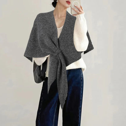 Katharina – Eleganter Schal in Zarten Herbstfarben