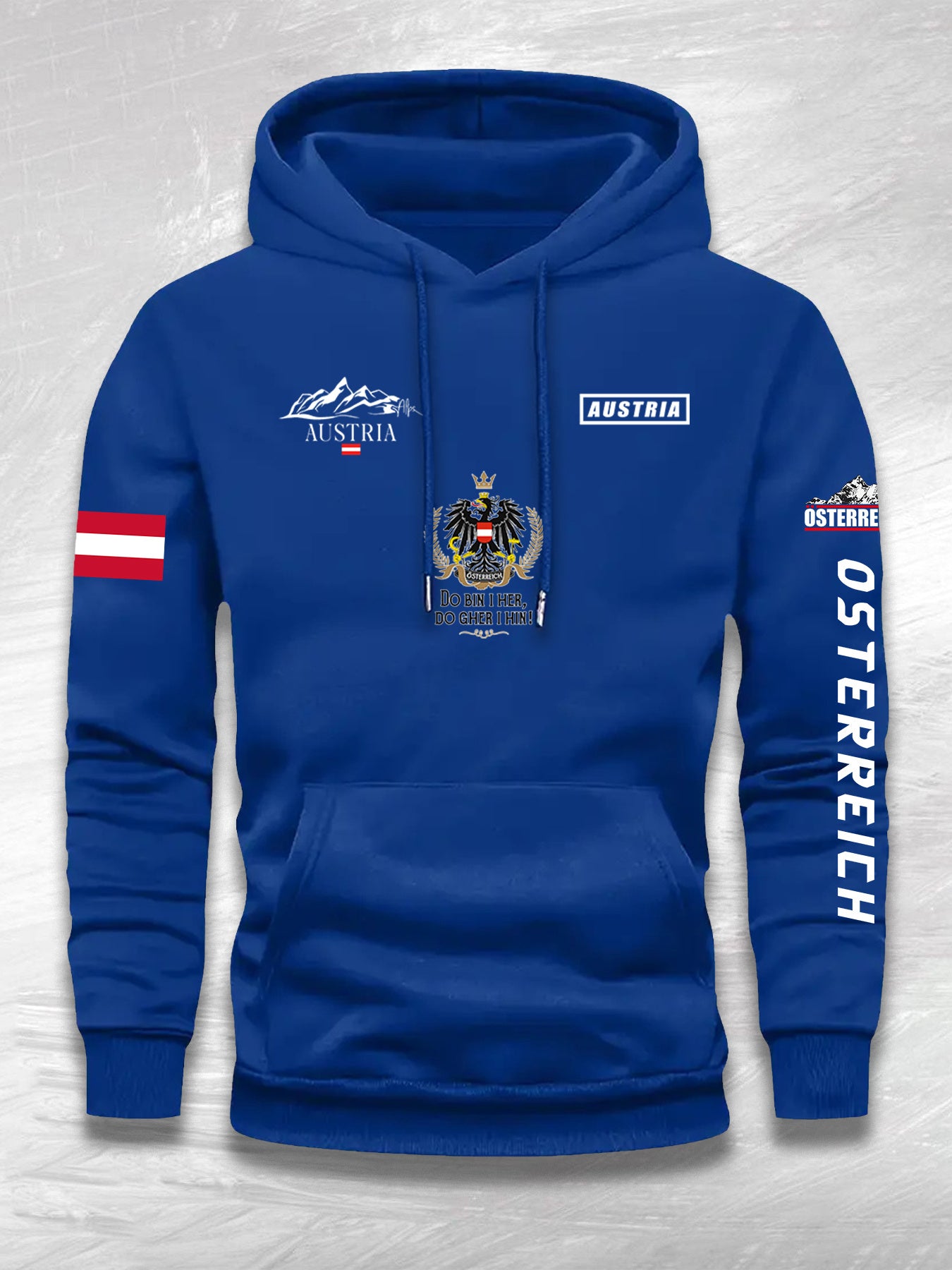 David – Komfortabler Hoodie im Österreich-Design