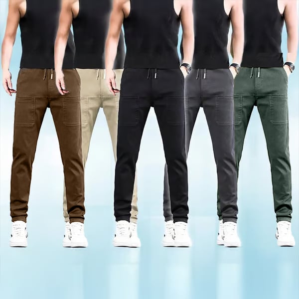 🏆MultiHosen – Hochdehnbare, Mehrfach-Taschen, Langlebige Cargo-Hosen