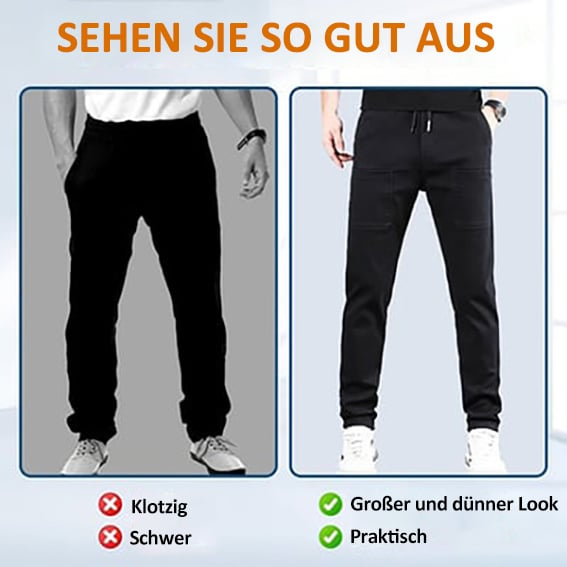 🏆MultiHosen – Hochdehnbare, Mehrfach-Taschen, Langlebige Cargo-Hosen
