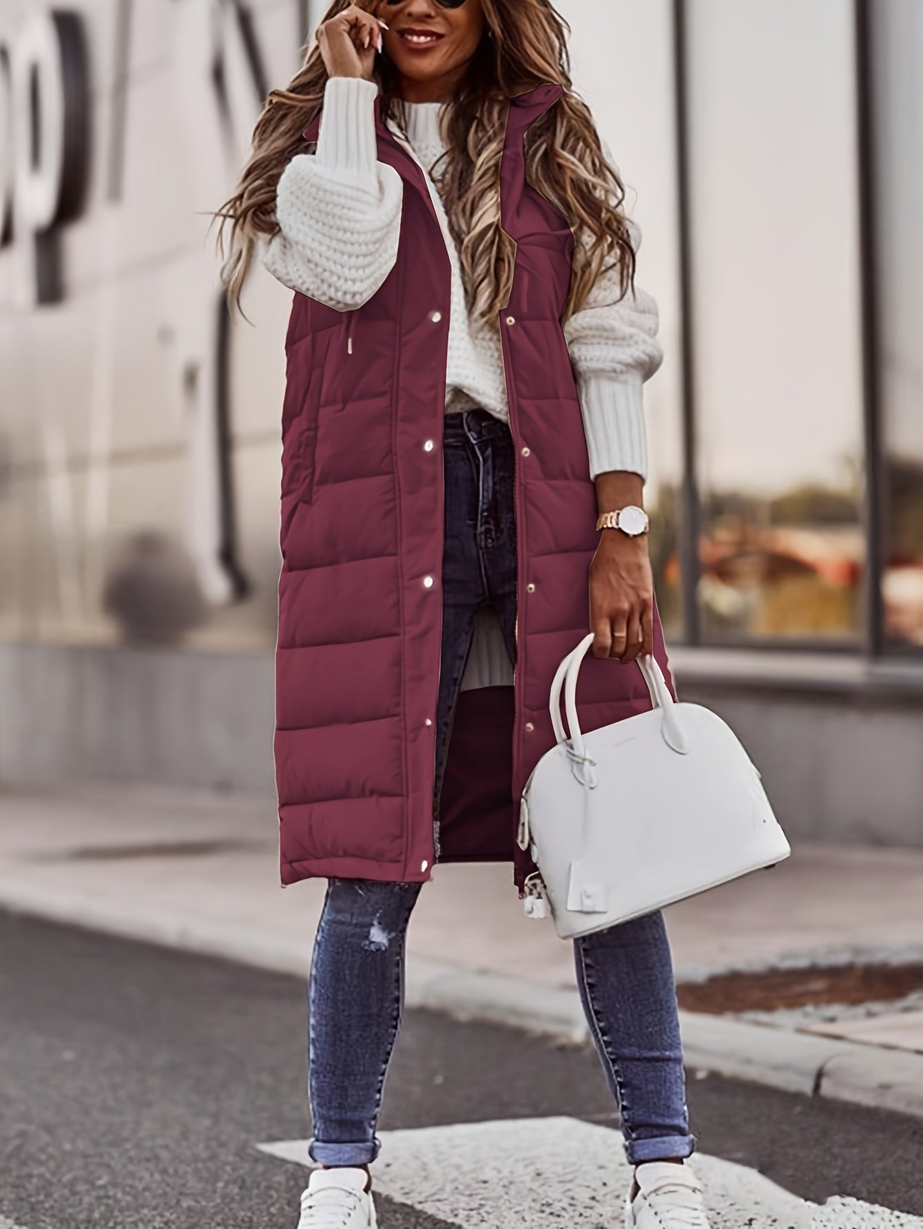 Amelia – Modische Weste in Zeitlosem Design für den Winter